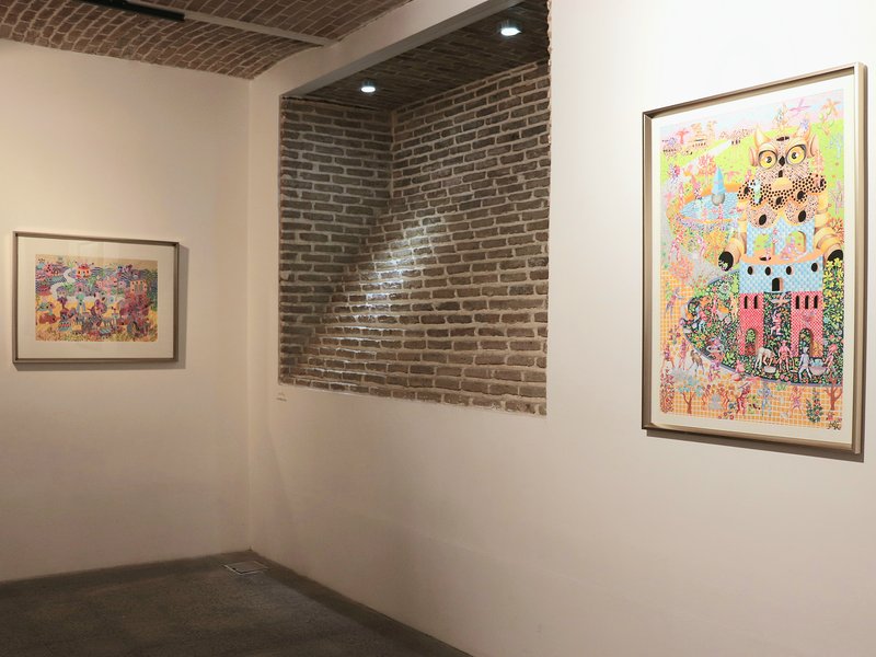 از نقطه دید پرندگان، نمای چیدمان
