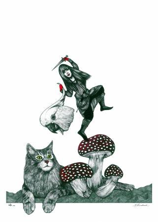 Mohsen Ahmadvand, Mushrooms, 2019