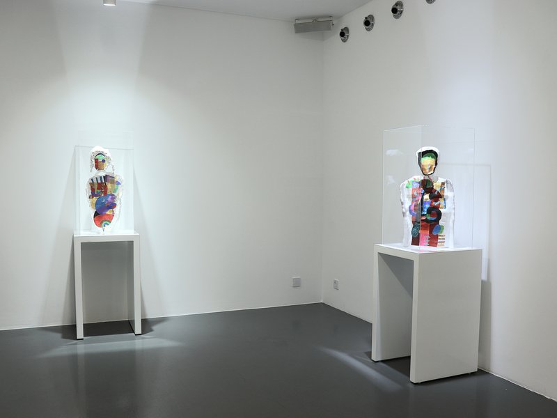Installation view.