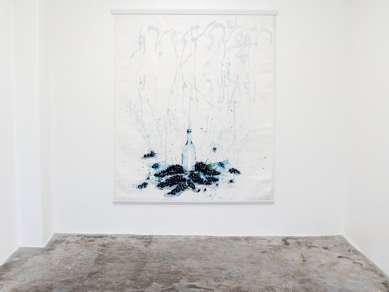 I Made Wine and It Turned To Grapes, installation view