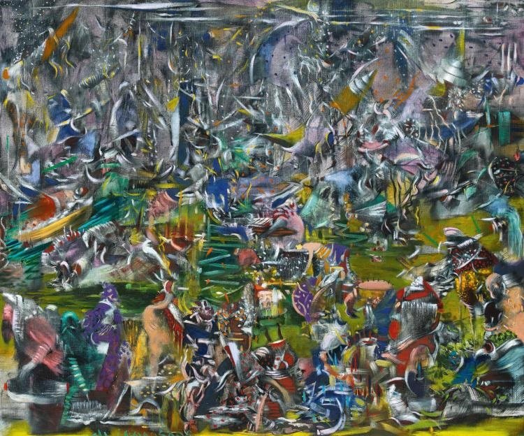 Ali Banisadr, Creation, 2012
