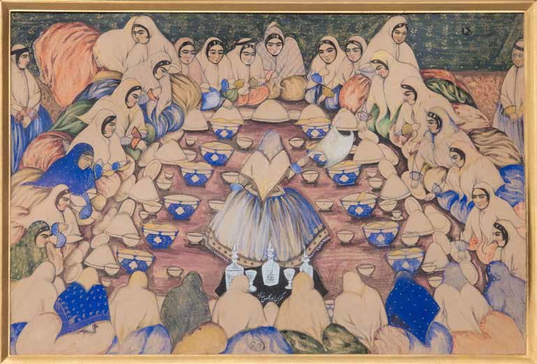 Abul Hasan Khan Ghaffari Kashani, Feminine Wedding Festivity, 0