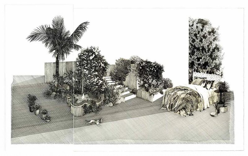 Kasra Golrang, Garden Dream, 2021