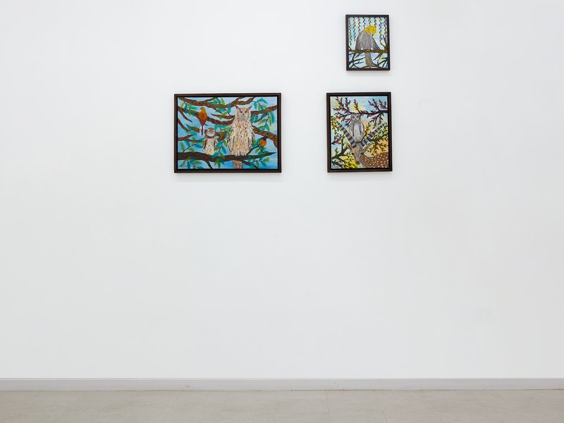 Crawling Jungle, installation view