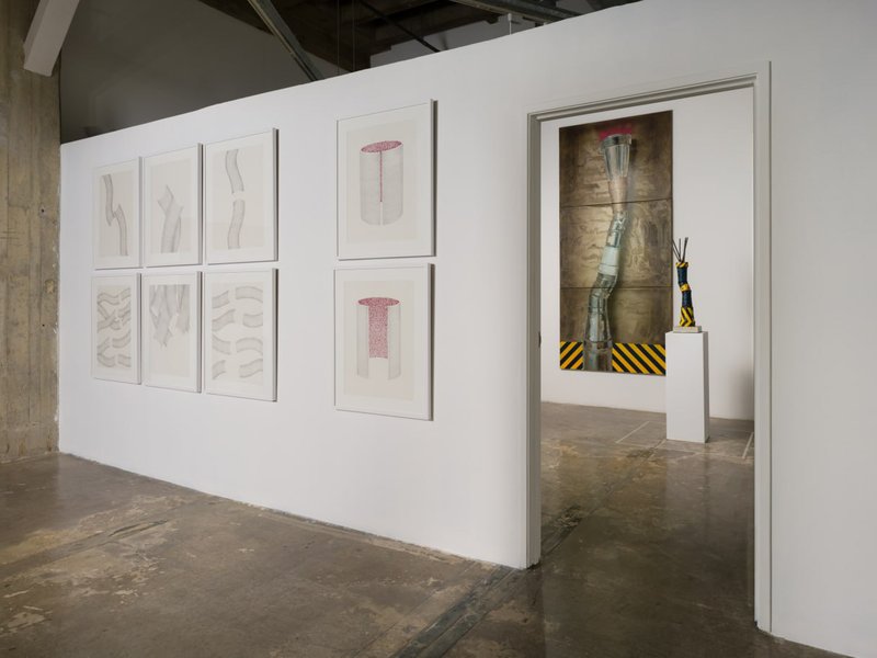 Extensions of A Collapsing Landscape, Intubated Futures, installation view