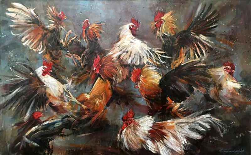 Majid Sadeghinejad, Roosters, 2020