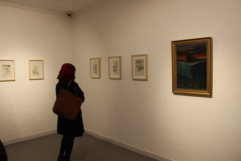Etude, installation view