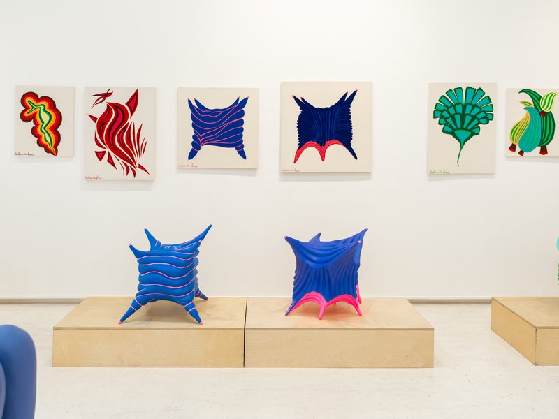 Raqs-e Besmel, installation view