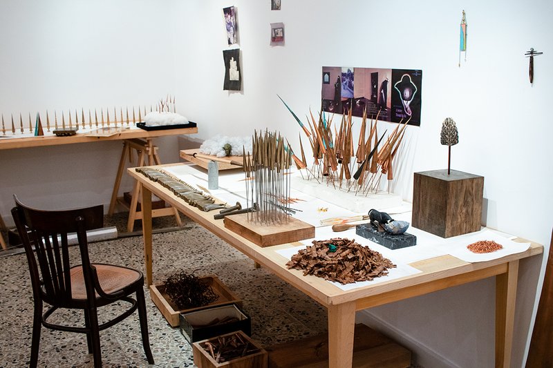 Studio Visit, installation view