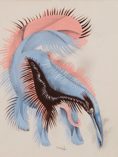 Jean Lurçat, Capuchin Anteater, 1948