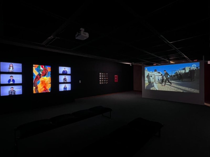 Of One Essence is the Human Race, Installation view.