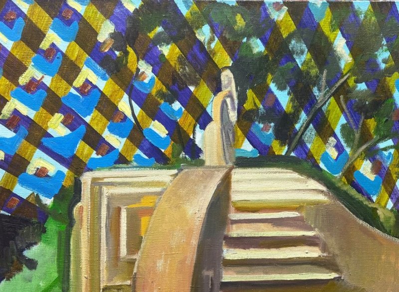 Rachid Bouhamidi, The Muse of Music, 2024