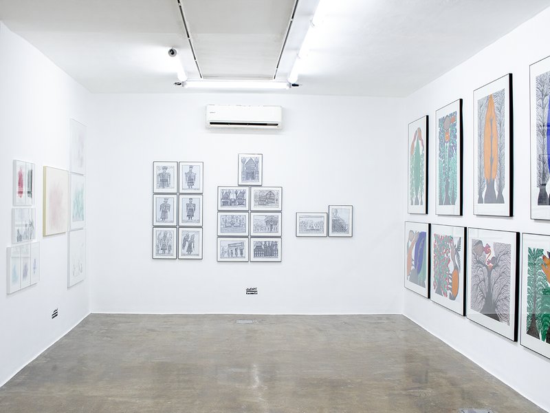 The 7th Annual Outsider Art Exhibition, installation view