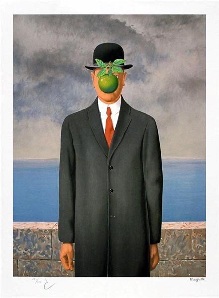 Rene Magritte, The Son of Man, 0