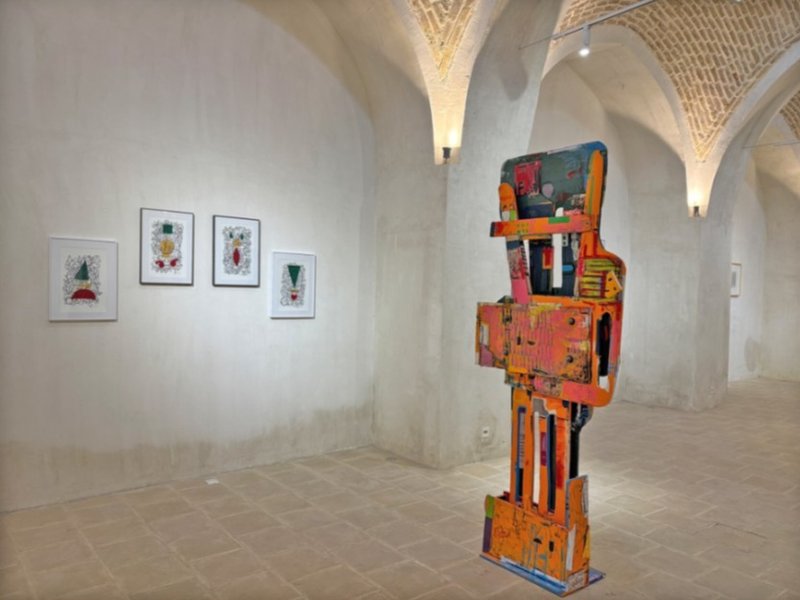 پس از مکث، نمای چیدمان