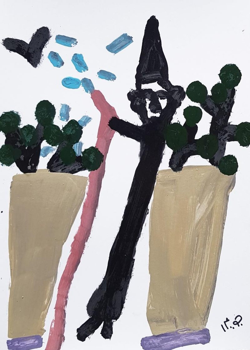 Jamshid Aminfar, Untitled, 2022