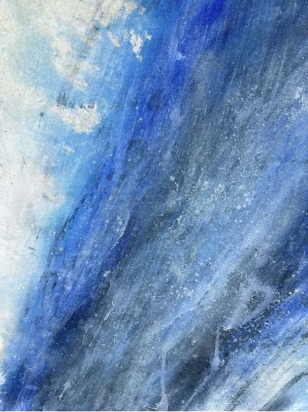 Kamran Samimi, Meditation on Rain III, 2023
