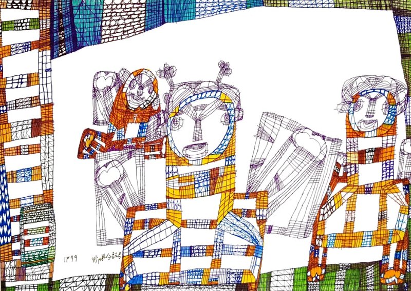 Mohammad Banissi, Untitled, 2020