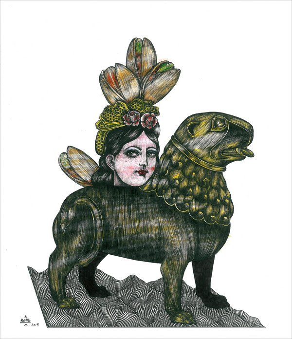 Lion and Pistachio