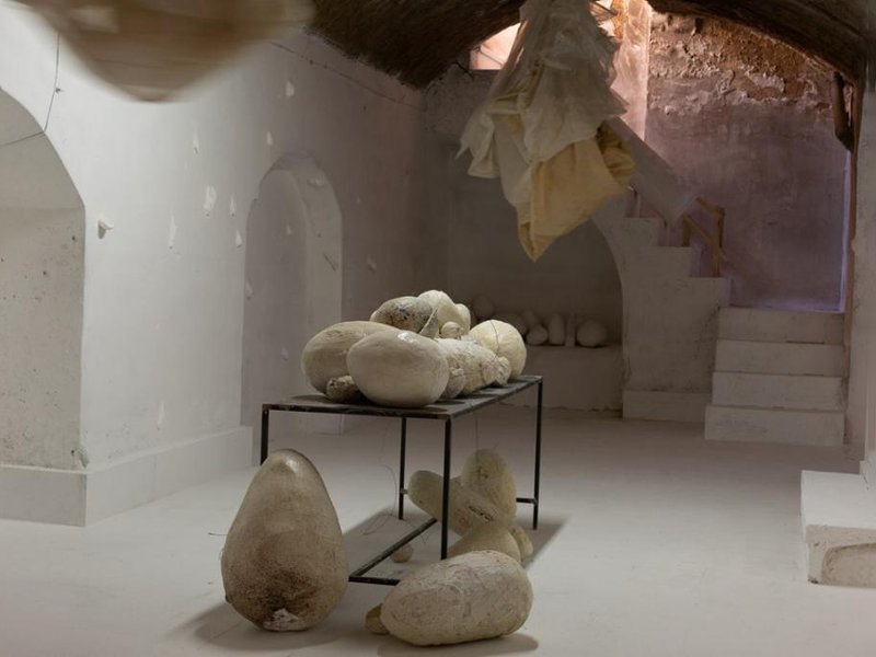 In My Beginning Is My End, installation view