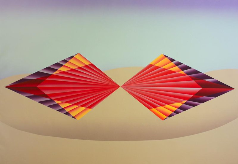 Farbod Elkaei, Two Arrowheads, 2021