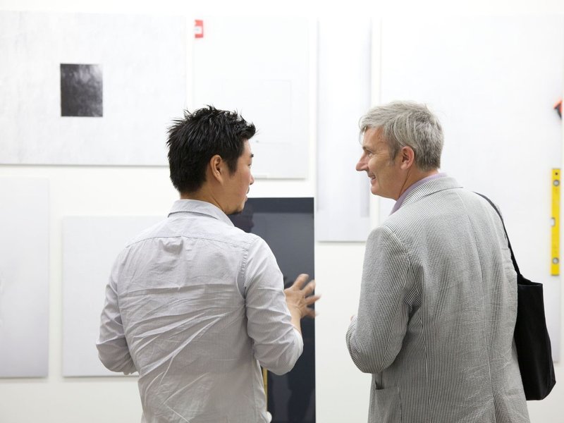 Installation view.