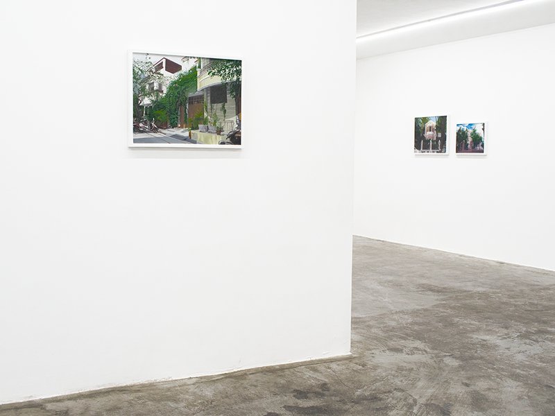 Partly Cloudy, installation view