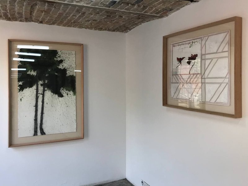 Collageman, installation view