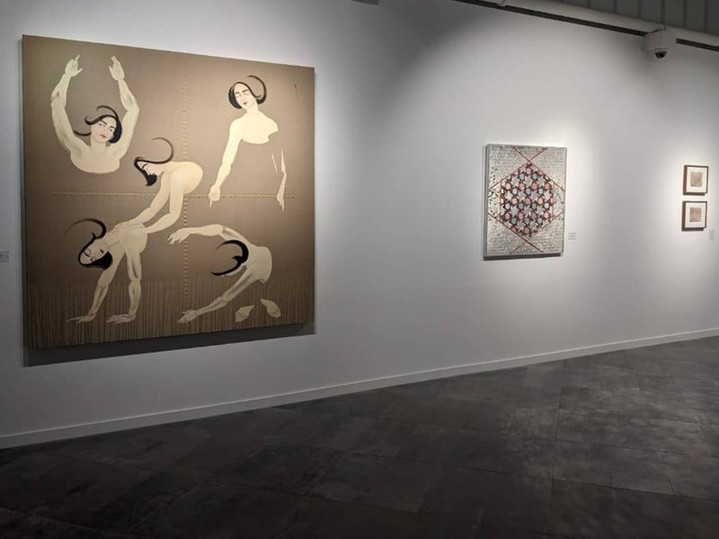 A Pop-up Group Exhibition, installation view