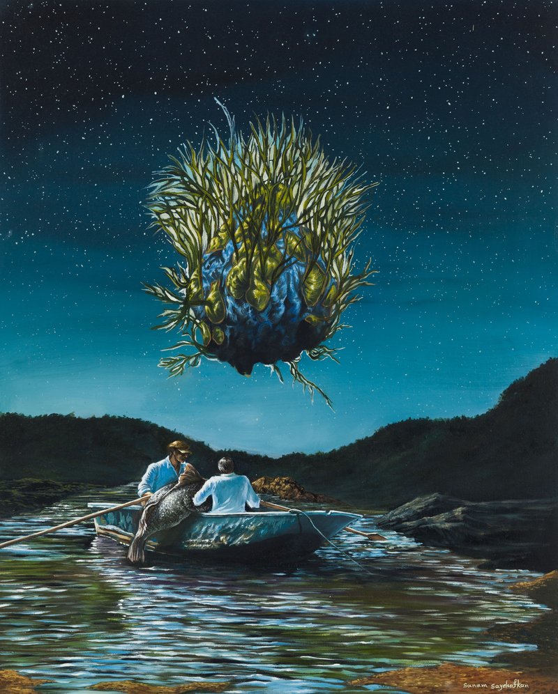 Sanam Saye Afkan, Unseen Harbor, 2020