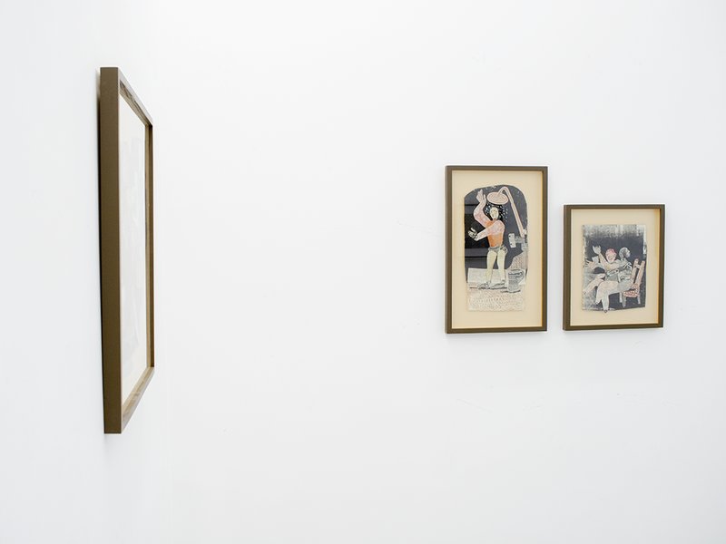 A Recycling of Shadows, installation view