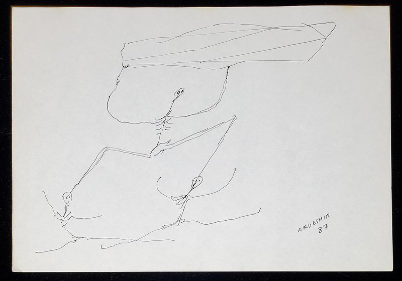 Ardeshir Mohassess, Untitled, 1987