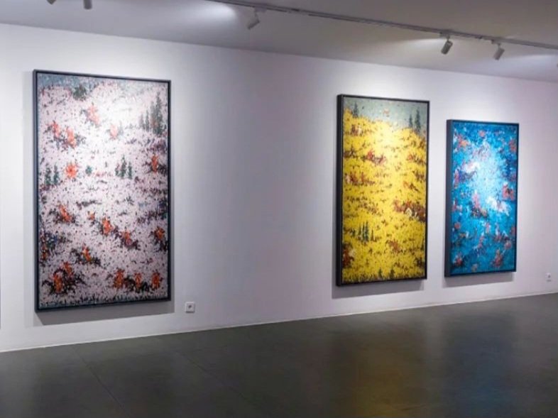 Persian Suite, installation view