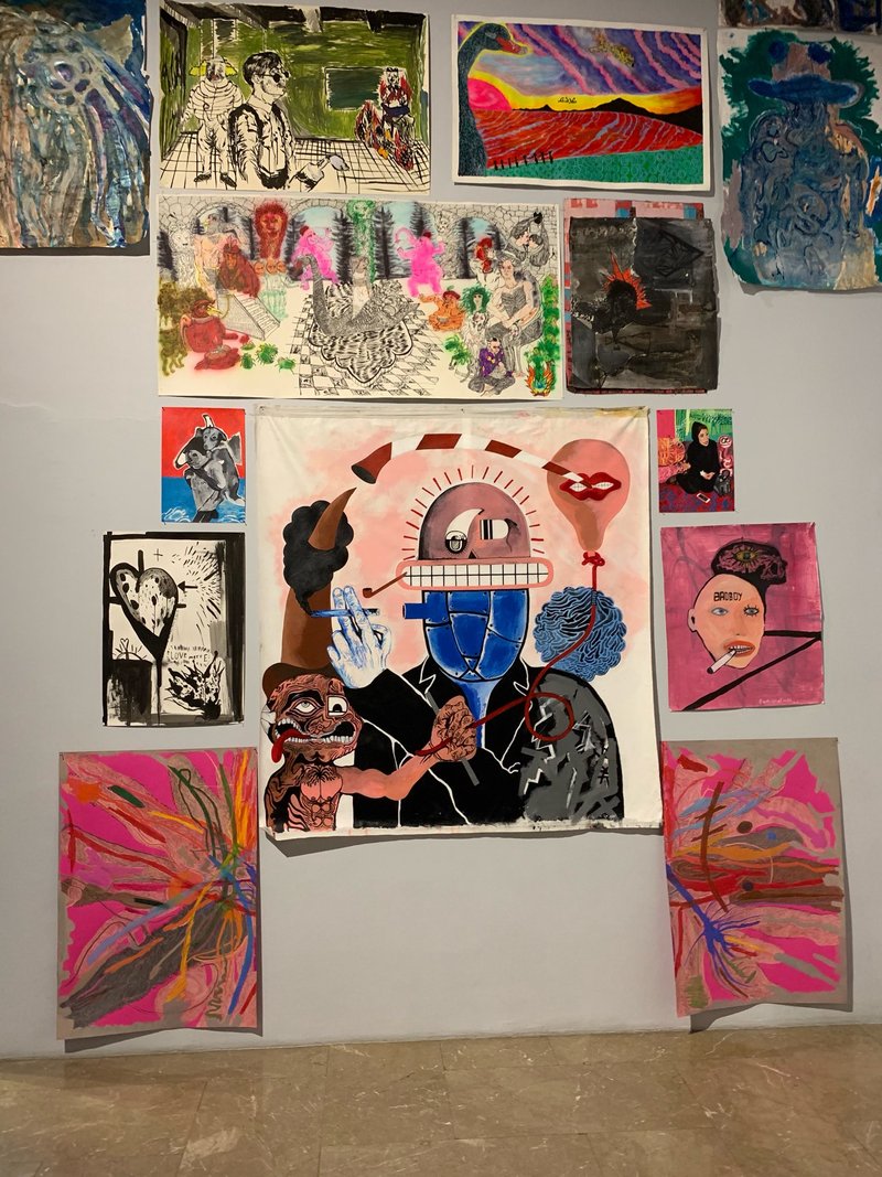 Eastern Whistle, a New Day, installation view