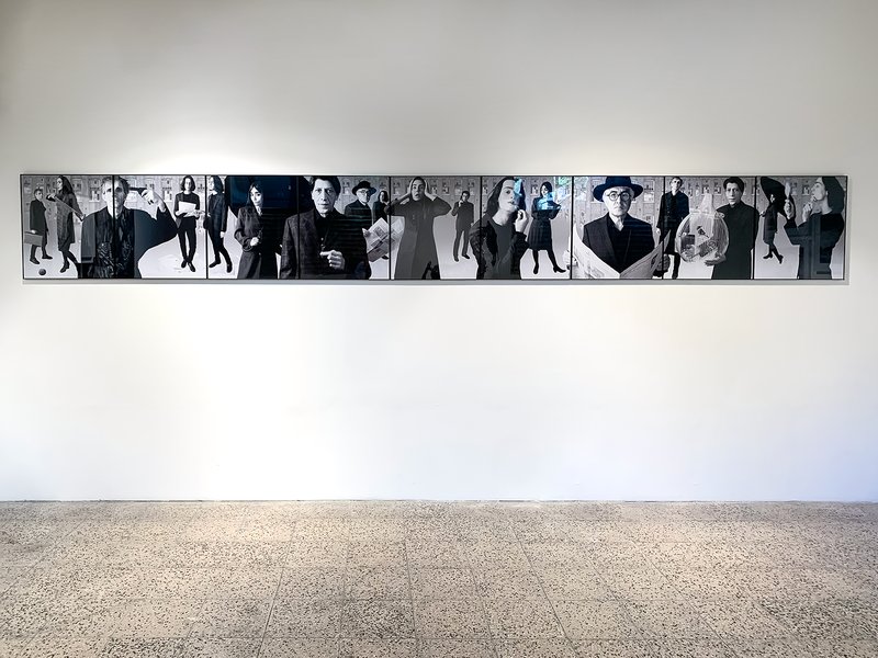 Some Place Else , installation view