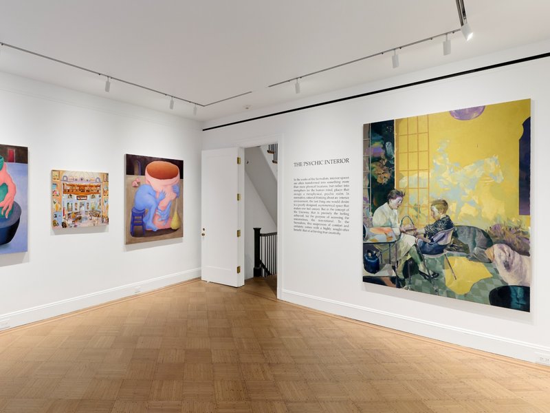 A Mysterious Vision, installation view