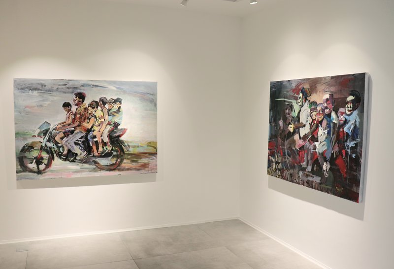Maniac, installation view