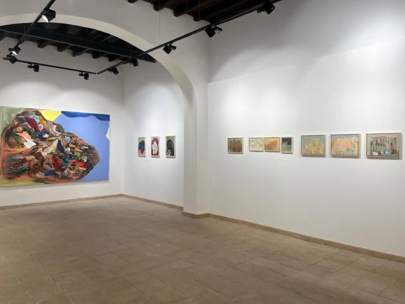 Installation view.