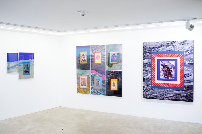 Here, We Can Stay For A While, installation view