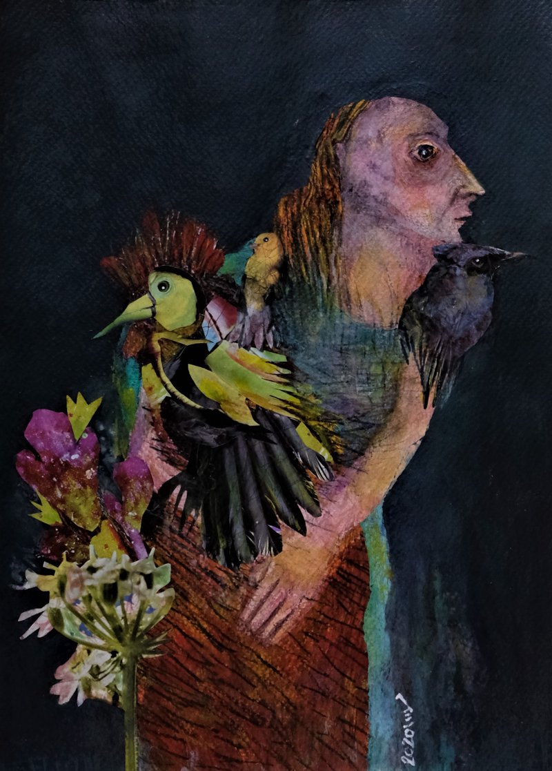 Mahsa Karimi, To Turn in to a Bird, 0