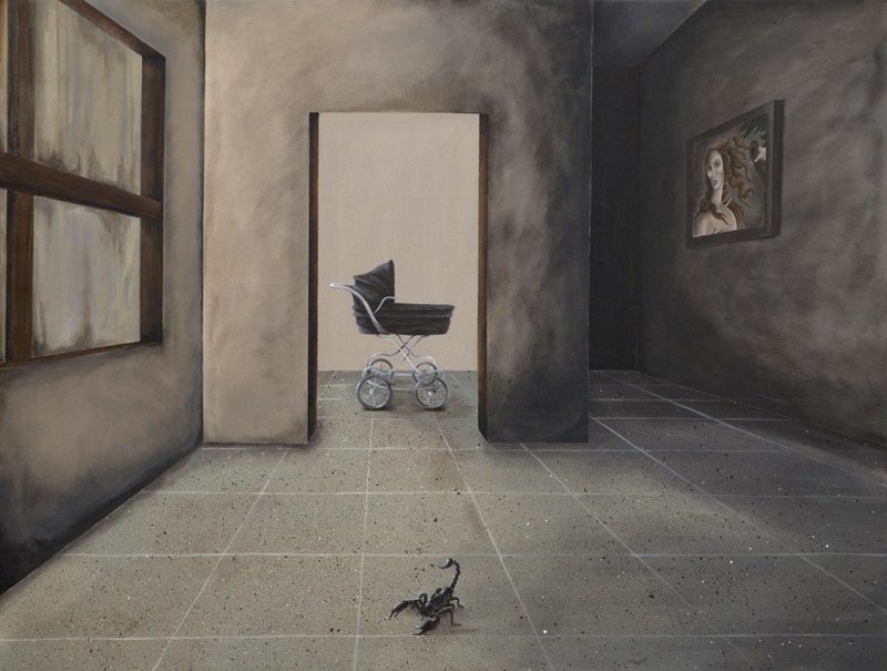 Afra Safa, This Birth Was a Bitter Agony for Us, 2018