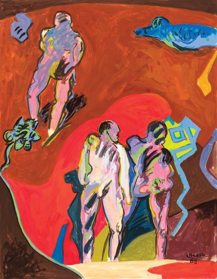 Ali Nassir, Untitled, 1989