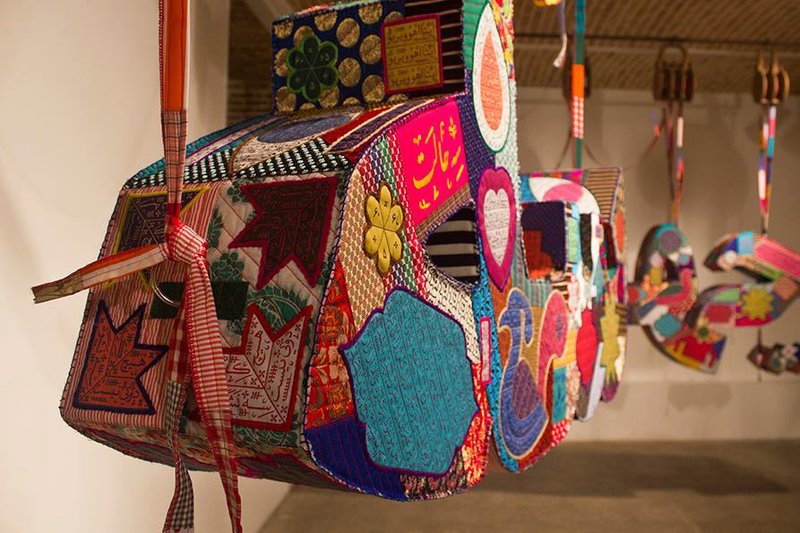 Haft Peykar, installation view