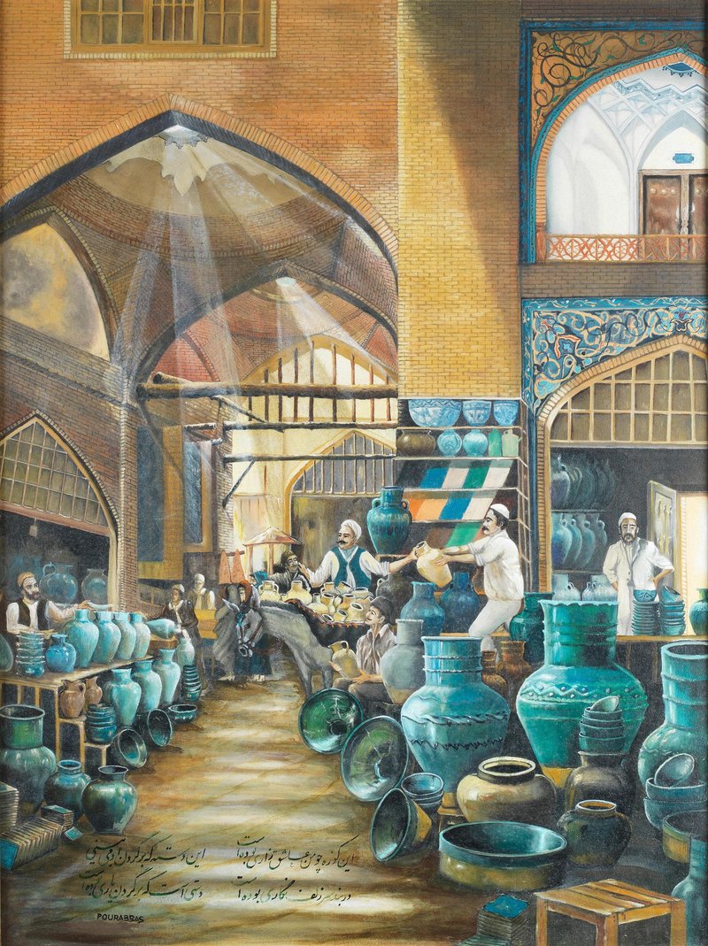 Ebrahim Pur Abas, The Pottery Market, 0
