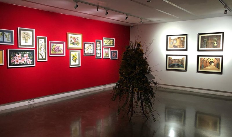 Wandering Gardens, installation view