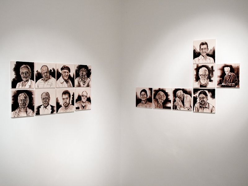 No painting, installation view