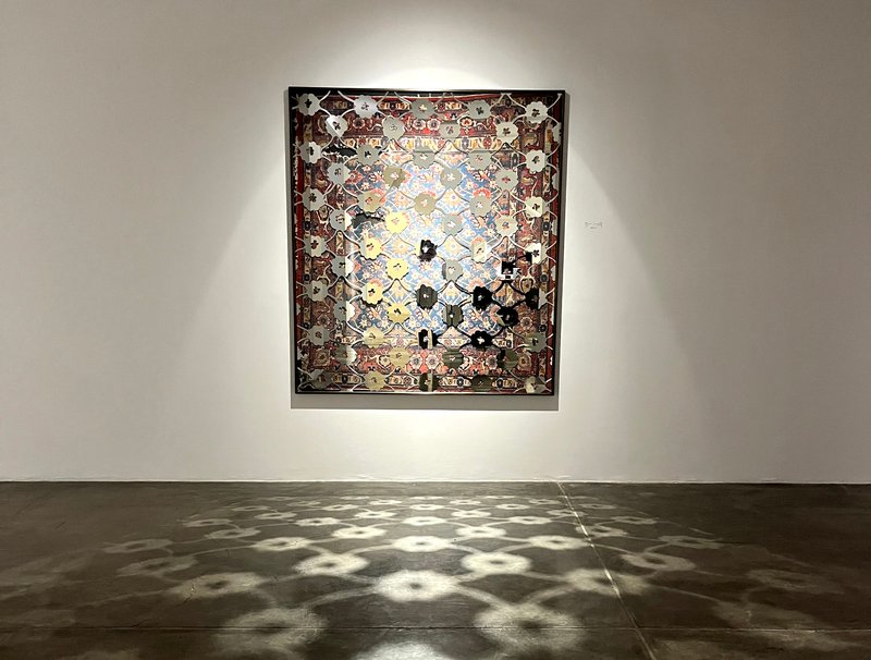 The Carpet Mirror, installation view