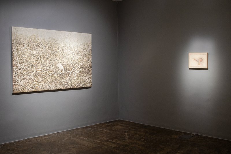 A Duo Exhibition , installation view
