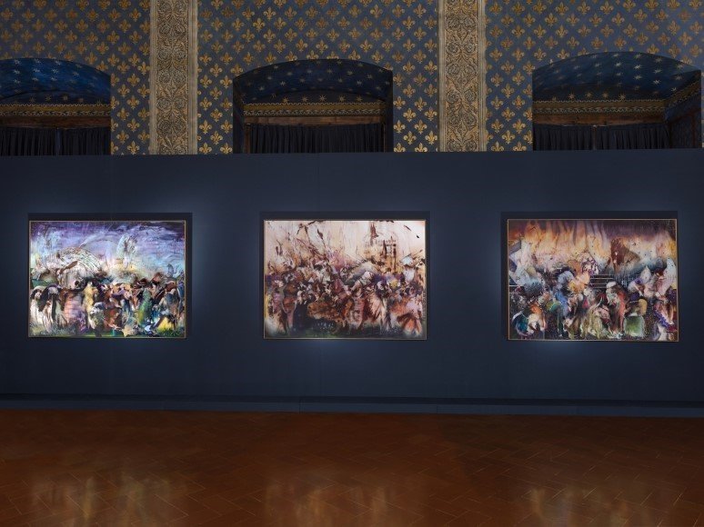 Beautiful Lies , installation view