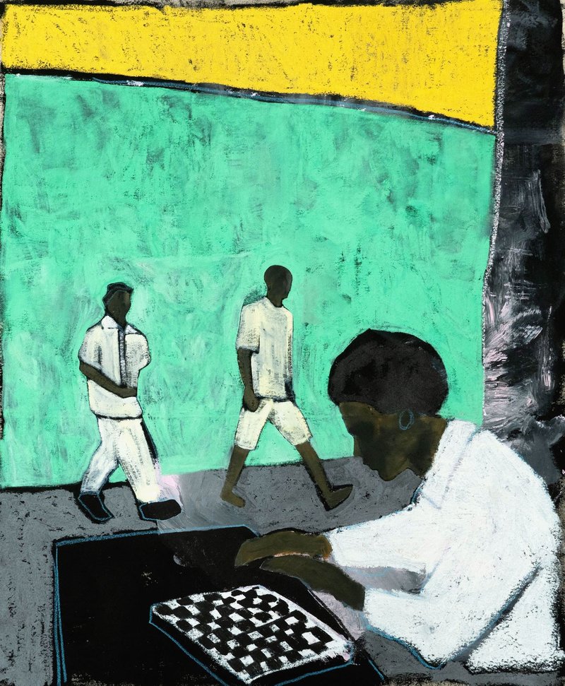 Makan Negahban, Chess board, 2025